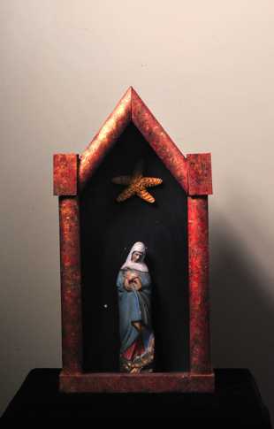 Boxes & Constructions 5 — assemblage by Charly Weir, Boxes & Constructions series