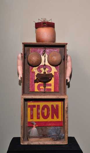 Boxes & Constructions 9 — assemblage by Charly Weir, Boxes & Constructions series