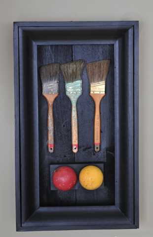 Boxes & Constructions 11 — assemblage by Charly Weir, Boxes & Constructions series