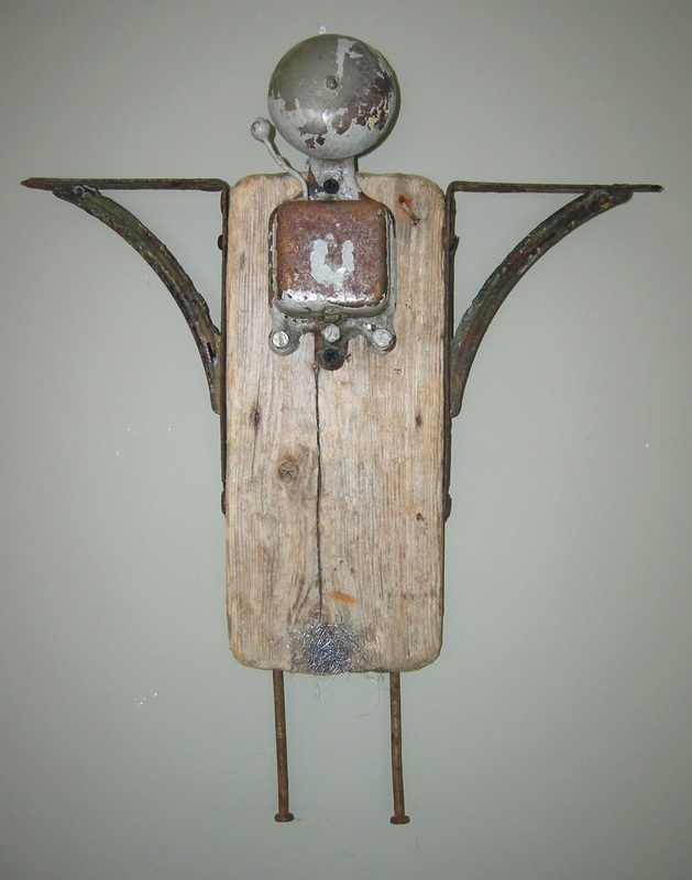 Ladies 4 — assemblage by Charly Weir, Ladies series