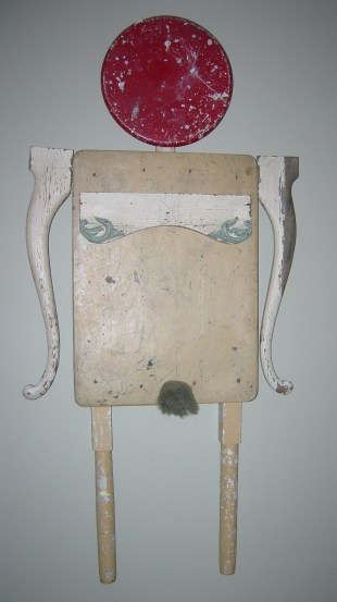 Ladies 5 — assemblage by Charly Weir, Ladies series