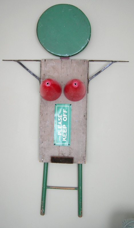 Ladies 6 — assemblage by Charly Weir, Ladies series