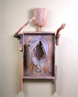 Ladies 7 — assemblage by Charly Weir, Ladies series