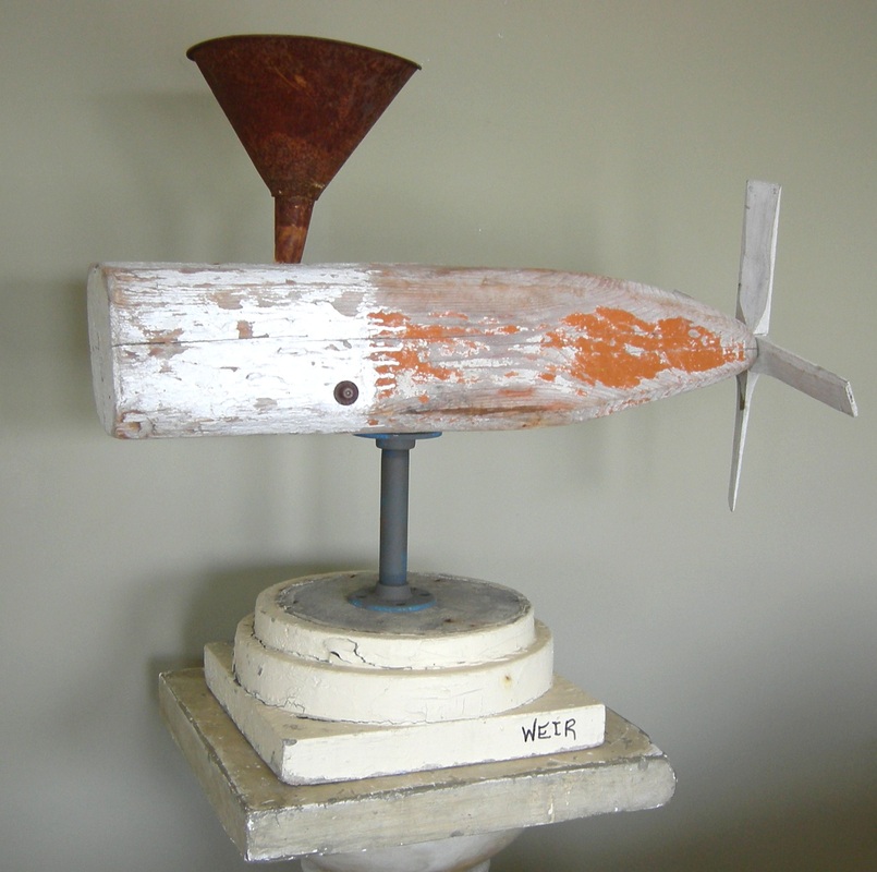 Maine Folk Art 4 — assemblage by Charly Weir, Maine Folk Art series