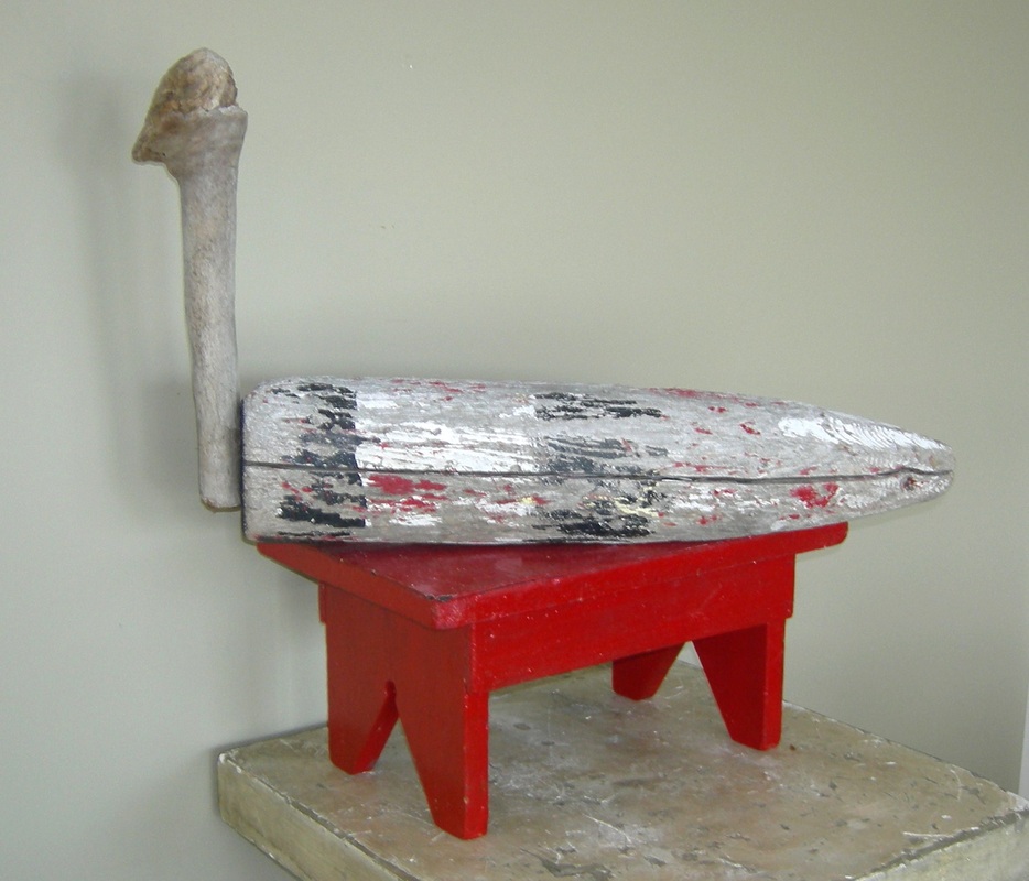 Maine Folk Art 5 — assemblage by Charly Weir, Maine Folk Art series