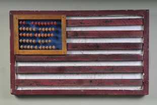 Maine Folk Art 6 — assemblage by Charly Weir, Maine Folk Art series