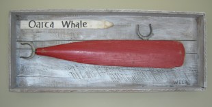 Maine Folk Art 7 — assemblage by Charly Weir, Maine Folk Art series
