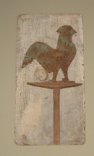 Maine Folk Art 11 — assemblage by Charly Weir, Maine Folk Art series