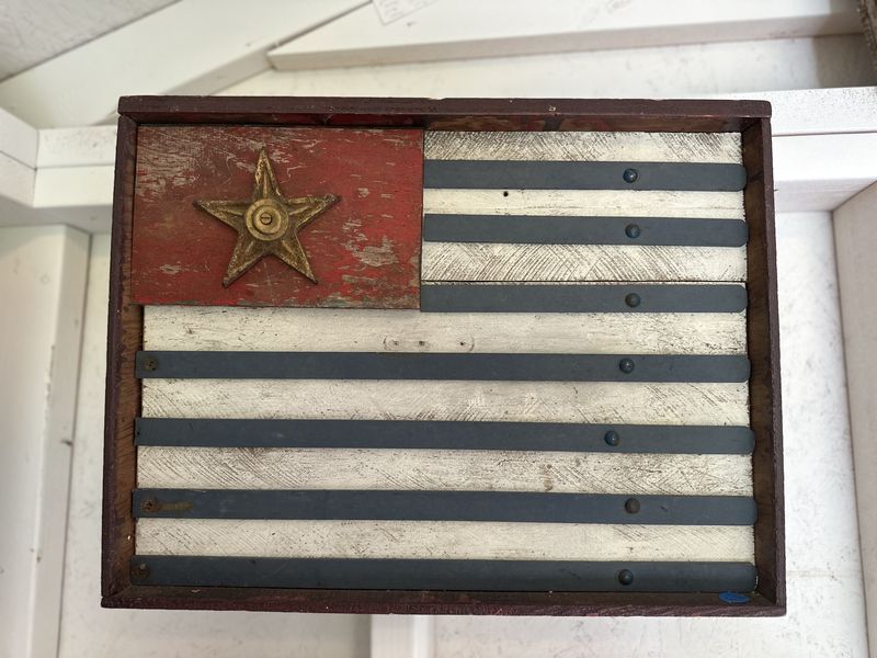 Maine Folk Art 8 — assemblage by Charly Weir, Maine Folk Art series