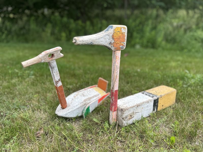 Maine Folk Art 11 — assemblage by Charly Weir, Maine Folk Art series