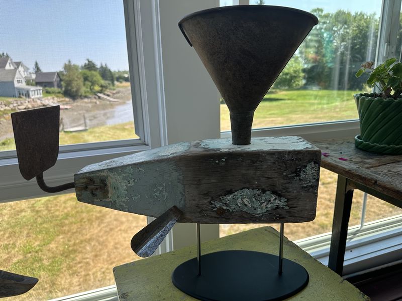 Maine Folk Art 18 — assemblage by Charly Weir, Maine Folk Art series