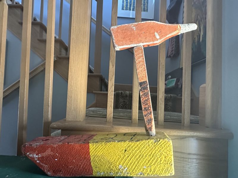 Maine Folk Art 22 — assemblage by Charly Weir, Maine Folk Art series