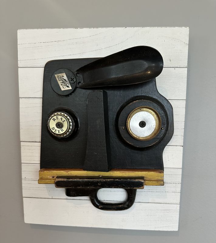 Maine Folk Art 30 — assemblage by Charly Weir, Maine Folk Art series