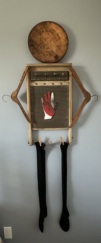 Ladies 12 — assemblage by Charly Weir, Ladies series