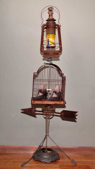 Boxes & Constructions 8 — assemblage by Charly Weir, Boxes & Constructions series